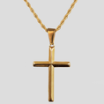 Load image into Gallery viewer, Gold Cross Pendant
