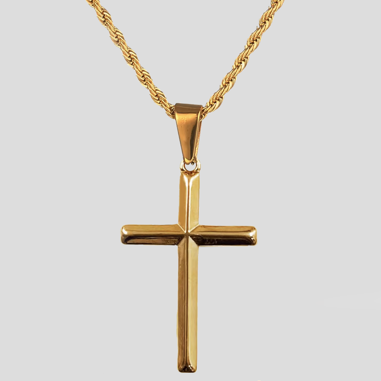 Gold Cross Pendant