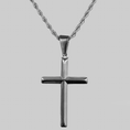 Load image into Gallery viewer, Silver Cross Pendant
