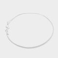 Load image into Gallery viewer, Silver Snake Bracelet 1.5mm
