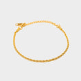 Load image into Gallery viewer, Gold Rope Bracelet 2mm
