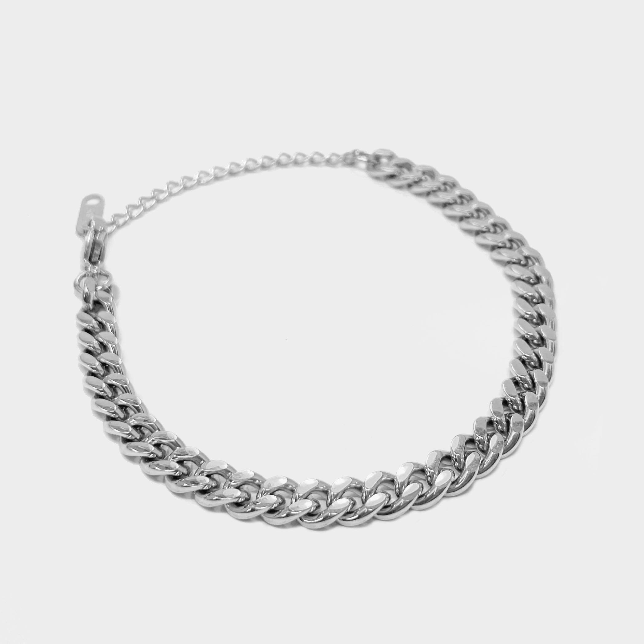 Silver Cuban Bracelet 4mm