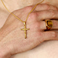 Load image into Gallery viewer, Gold Crucifix Pendant
