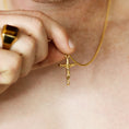 Load image into Gallery viewer, Gold Crucifix Pendant
