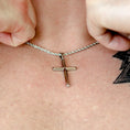 Load image into Gallery viewer, Silver Cross Pendant
