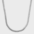 Load image into Gallery viewer, Silver Cuban Necklace 5mm
