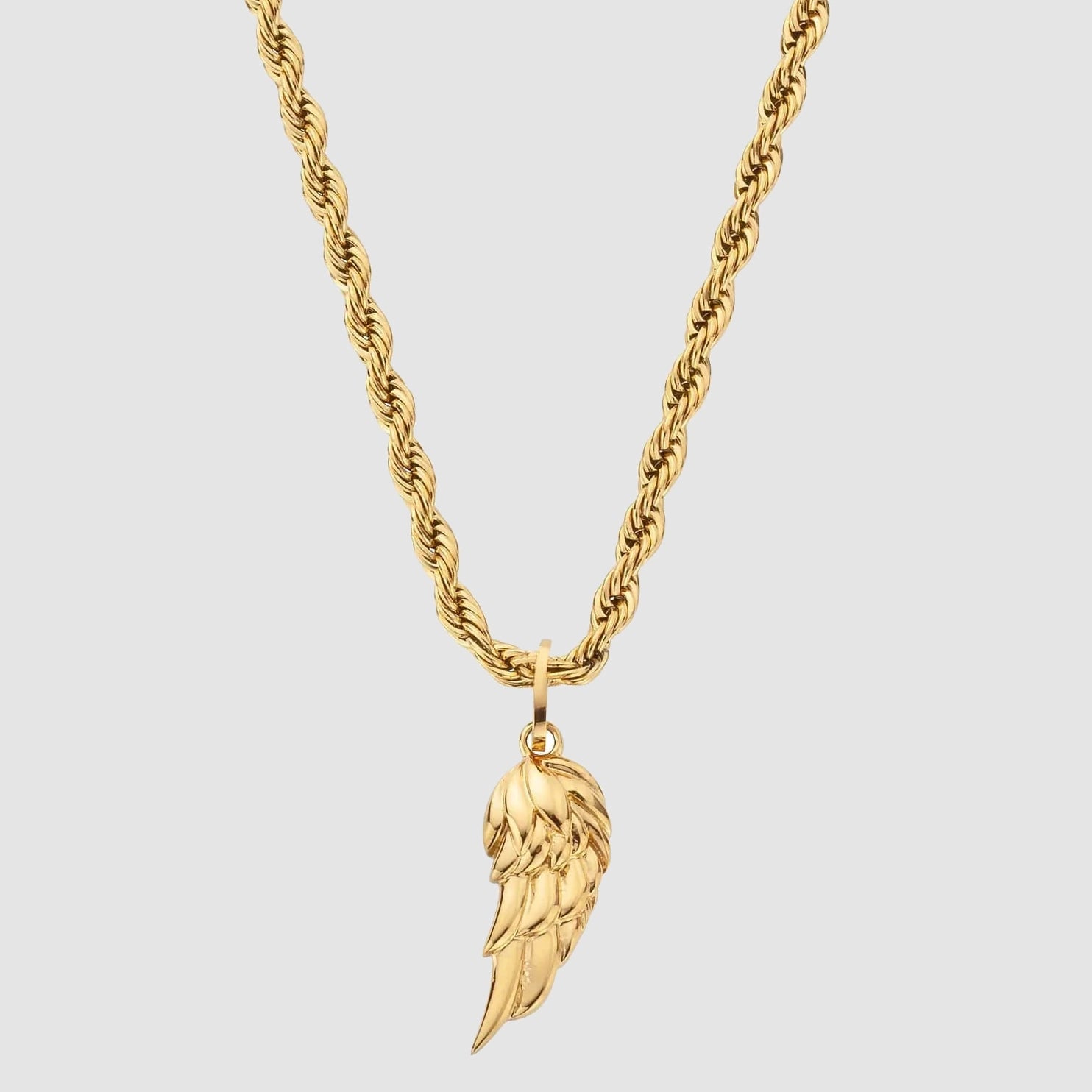 Gold Angel Wing Pendant