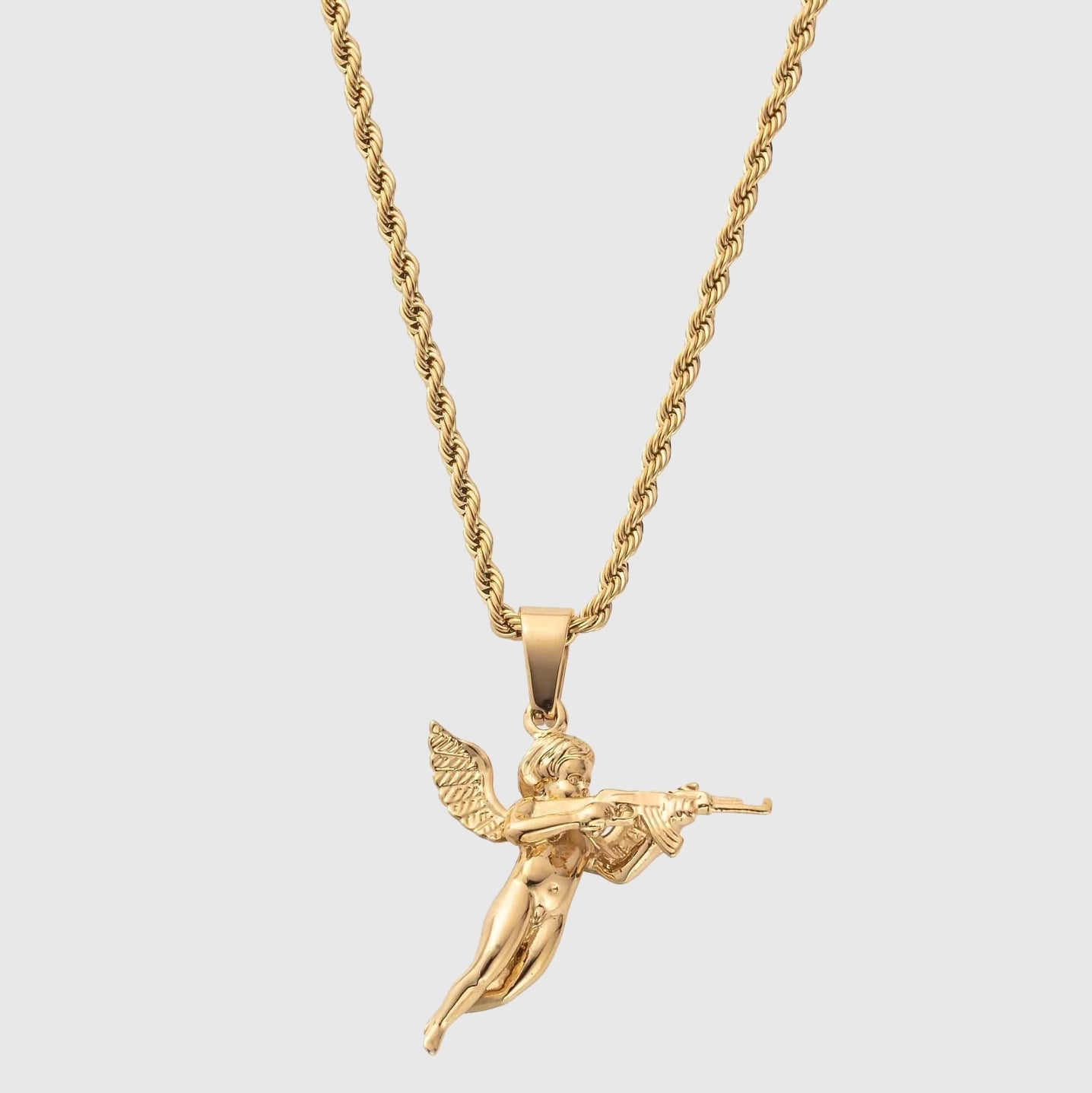 Gold Love's Vengeance Pendant