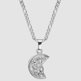 Load image into Gallery viewer, Silver Fractured St Christopher
