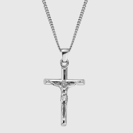 Silver Crucifix Pendant