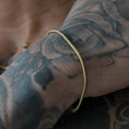 Load image into Gallery viewer, Gold Snake Bracelet 1.5mm
