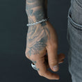 Load image into Gallery viewer, Silver Rope Bracelet 4mm
